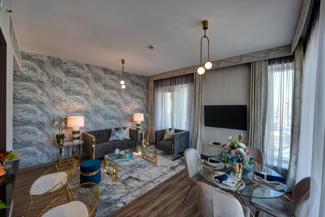 Durrani Homes - Designer 2Br Apt With Stunning Burj Khalifa And Fountain View Дубай Екстер'єр фото