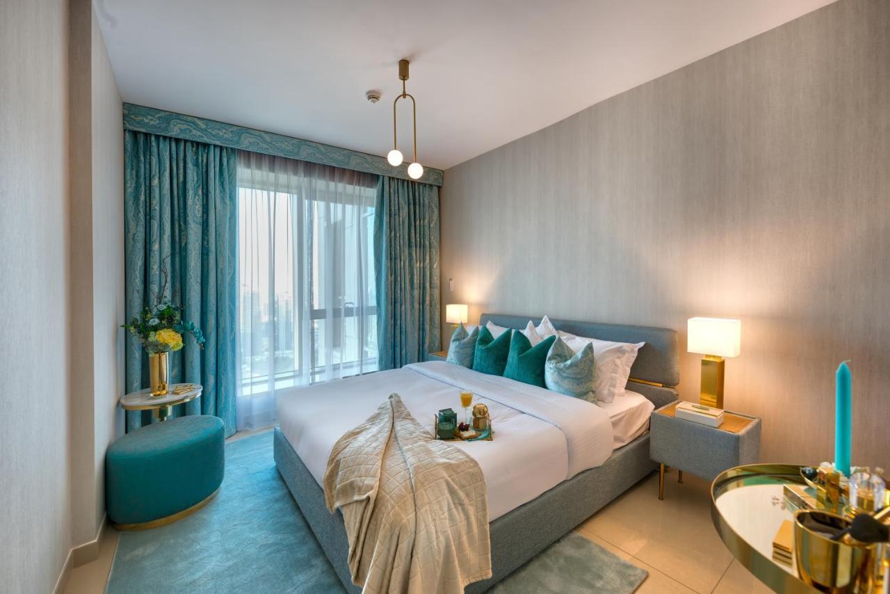 Durrani Homes - Designer 2Br Apt With Stunning Burj Khalifa And Fountain View Дубай Екстер'єр фото